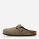 Chodaki damskie na platformie Birkenstock Boston 560773 38 Beżowe (4040714343655) - obraz 1