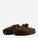 Chodaki damskie na platformie Birkenstock Boston 660463 39 Brązowe (4040714382616) - obraz 2