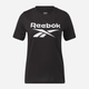 Футболка бавовняна жіноча Reebok RI BL Tee S Чорна (4065423449467) - зображення 3