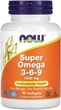 Рыбий жир и омега NOW Super Omega 3-6-9 1200 мг 90 капсул - изображение 1