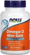 Омега-3 Now Foods Omega-3 Mini Gels 180 мини капсул - изображение 1