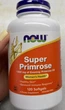Масло вечерней примулы Now Foods Super Primrose 1300 mg Evening Primrose Oil 120 капсул - изображение 2