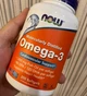 Риб'ячий жир та омега NOW Foods Omega-3 200 капсул - зображення 5