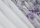 Кухонні шторки VR-Textil №111к з підв'язками Бузковий з білим 400х170 см (52-0898) - зображення 6