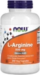 Аргінін NOW Arginine 500 мг 250 капс - зображення 1