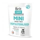 Сухой корм Brit care GF Mini Light & Sterilised для собак мини пород с избыточным весом и стерилизованный 400г - изображение 1