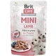 Влажный корм Brit care Mini puppy pouch Lamb ля щенков филе в соусе из ягненка 85г - изображение 2