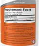 L-аргінін Now Foods, L-Arginine 500 мг, 250 капсул - зображення 3