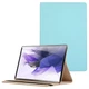 Чехол 360 на Samsung Galaxy Tab S7 (11'') / чехол для планшета с функцией вертикальной и горизонтальной подставки / (голубой) - изображение 4