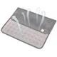 Охлаждающий коврик для собак и кошек Cooling Mat подстилка / лежанка для животных с охлаждающим эффектом, 40x30 см, серый (81309397) - изображение 4