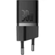 Зарядний пристрій Baseus GaN5 Fast Charger (mini) 1C 30W Black (CCGN070401) - изображение 2