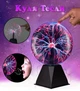 Шар плазменный Plasma Light с молниями ночник, 12 см, с сенсорным управлением (TPL-1222a) - изображение 2