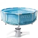Басейн каркасний Intex 28208 NP Metal Frame Pool круглий 305х76см насос-фільтр 4485л - изображение 2