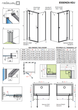 Душевая кабина RADAWAY Essenza KDJ 110Rx110x200 1385041-01-01R+1384053-01-01 - изображение 2