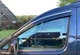 Вітровики з хромованим молдингом (2 шт., Sunplex Chrome) для Volkswagen Caddy 2020- рр - зображення 2