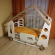 Кровать Домик спорт + Ящики 151см 80/160см Белая - изображение 6