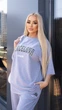 Fashions • Жіночий прогулянковий костюм Sheryl Fashions 42-44 сірий (1335-с) - зображення 2