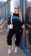Fashions • Жіночий прогулянковий костюм Sheryl Fashions 54-56 чорний (1335/1336) - зображення 1