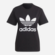 T-shirt bawełniany damski adidas IK4035 M Czarny (4066763495060) - obraz 7