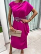 Fashions • Женское летнее платье "Marcella" Fashions 50-52 фуксия (9341-мо) - изображение 6