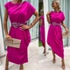 Fashions • Женское летнее платье "Marcella" Fashions 50-52 фуксия (9341-мо) - изображение 10