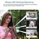 IP Камера Безопасности 480p Широкоугольный Объектив 140°, USB Питание, Wi-Fi Мониторинг для Дома и Офиса – KEIVING - изображение 8