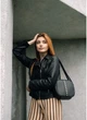 Женская сумка кроссбоди из экокожи Sambag Черная (918020820) - изображение 10