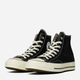 Tenisówki męskie za kostkę Converse Chuck 70 162050C 36.5 Czarne (888755675168) - obraz 2