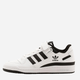 Sneakersy męskie skórzane adidas Forum Low FY7757 38 (5UK) Czarny/Biały (4064037258045) - obraz 3