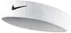 Повязка на голову Nike SwoOne Sizeh Headband One Size White One Sizefm (N.Nn.07.101.One Size) (845840058480) - изображение 1