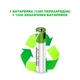 Акумуляторные батарейки AAA SMARTOOOLS Li-ion 750mWh 1.5V Type-C (4 шт) - изображение 5