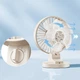 Настільний вентилятор портативний Remax USB Colorful desktop fan (2W, USB). White - зображення 3
