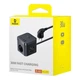 Мережевий зарядний пристрій 4 виходи на 30 W Baseus PowerCombo Cube Power Strip (2xType-C + 2xUSB + 3AC). Black - зображення 10