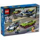 Конструктор LEGO City Переслідування маслкара на поліцейському автомобілі 213 деталей (60415) - зображення 2