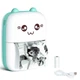 Мини-принтер / термопринтер "Cat" аккумуляторный с Bluetooth 4.0 для черно-белых фото без чернил + 1 рулон бумаги, зеленый "G" (86204307) - изображение 1