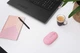 Trust Миша Puck Rechargeable Ultra-Thin BT WL Silent Pink - изображение 10