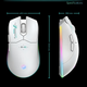 Миша Mechrevo M500HF ігрова з комбінованим підключенням USB, Bluetooth, USB 2.4ГГц, RGB, 4800DPI, білий - зображення 7