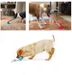 Іграшка для собак канат на присоску з м'ячем Dog Toy Rope рожевий - зображення 3