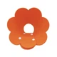 М'який комір-подушка для кішок Lesko DT-1063 Flower Orange L захисний від вилизування - зображення 1