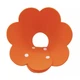 Воротник-подушка для кошек Lesko DT-1063 Flower Orange XL послеоперационный защитный от вылизывания - изображение 1