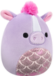 М'яка іграшка Squishmallows Little Plush Quayn Purple Hippocampus w/Scale Belly 13см (0196566418042) - зображення 5