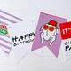 Паперова гірлянда для вечірки у стилі серіалу Друзі "Happy Birthday" 12 прапорів (F3315) - зображення 2