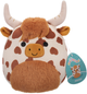 Maskotka Squishmallows Little Plush Alonzo Brown and White Highland Cow 19 cm (0196566411371) - obraz 7