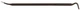 Łom do śrub TOPEX 900 mm przekrój 30 x 16 mm 29-040 (5902062045058) - obraz 2
