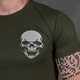 Комплект Skull футболка + шорти олива розмір 3XL - зображення 5