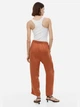 Брюки женские H&M 1147899_шнур.пояс на рез M Терракотовые (KAY2000001516706) - изображение 5