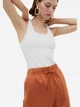 Брюки женские H&M 1147899_шнур.пояс на рез M Терракотовые (KAY2000001516706) - изображение 6