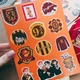 Стікерпак Набір наклейок Стікери Грифіндор Гаррі Поттер Harry Potter Розмір А4 HP GF 01 - зображення 6