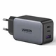 Зарядное устройство UGREEN EU 65W GaN CD244 (3 порта 2C + 1A) прямоугольный 10335 - изображение 1
