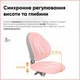 Дитяче крісло Evo-Kids Mio-KP (Y-407 KP) Рожевий - изображение 5